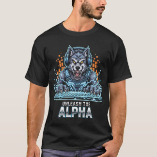T-shirt Libérez La Chemise De Loup Alpha Gamer | Cyberpunk