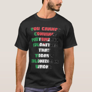 T-shirt Libérez la Palestine Carte du génocide de Gaza