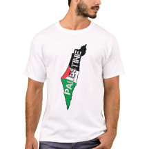 Libérez la Palestine Drapeau sur la carte Palestin