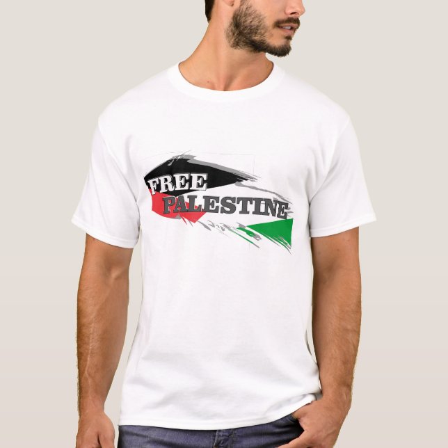 T-shirt Libérez La Palestine Et La Palestine (Devant)