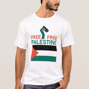 T-shirt Libérez la Palestine, je suis avec la Palestine