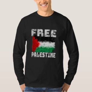 T-shirt Libérez la Palestine Libérez la Palestine Drapeau 