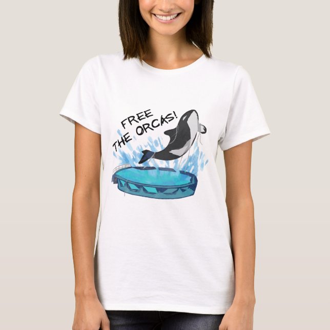 T-SHIRT LIBÉREZ LES ORQUES ! (Devant)