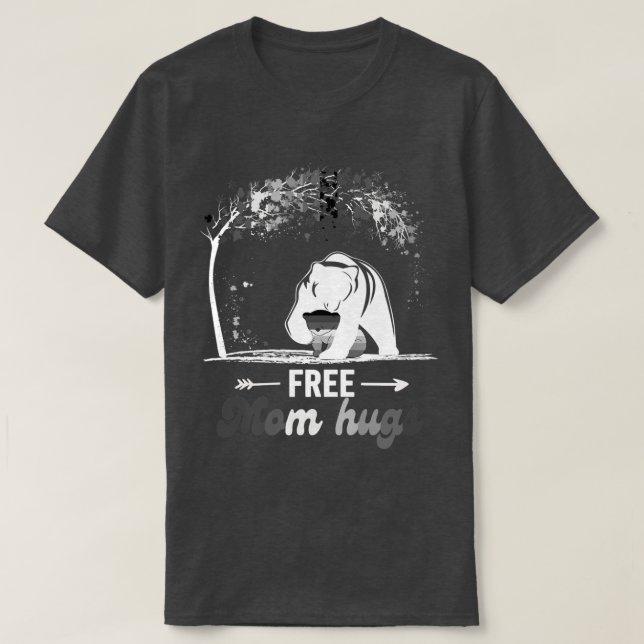 T-shirt Libérez Maman Hugs Fière Maman Porte Fierté Hétéro (Design devant)