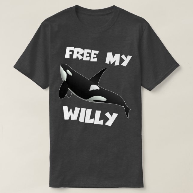 T-shirt Libérez My Willy (Design devant)