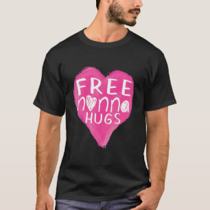 T-shirt Libérez Nonna Hugs I Love My Family Hug Me