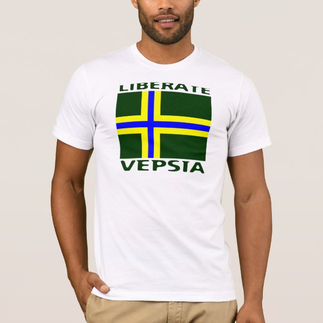 T-shirt Libérez Vepsia (Devant)