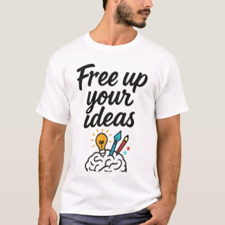 T-shirt Libérez vos idées - Déverrouillez la créativité Te
