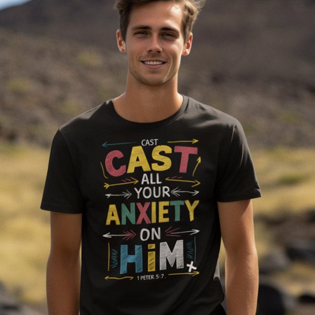 T-shirt Libérez vos soucis, faites la paix (Créateur téléchargé)