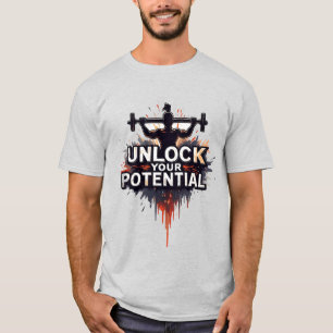 T-shirt Libérez Votre Potentiel : Silhouette Fitness Audac