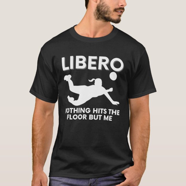 T-shirt Libero Volleyball Player Graphic  1 (Devant)