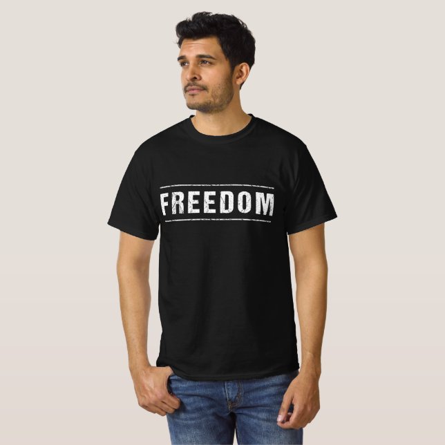 T-shirt Liberté (Devant entier)