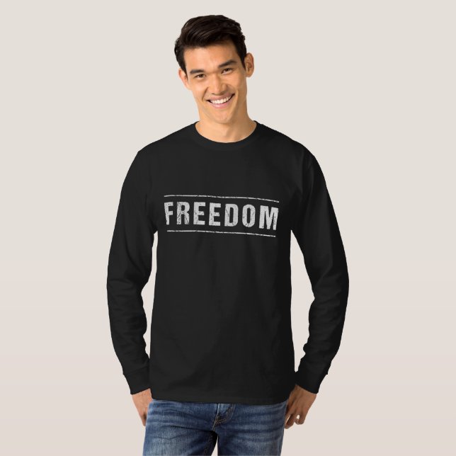 T-shirt Liberté (Devant entier)