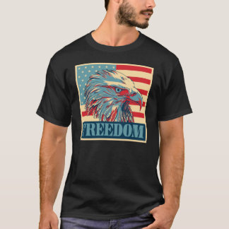 T-shirt Liberté américaine