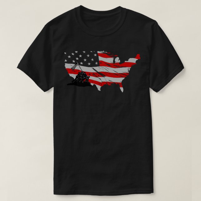 T-shirt Liberté Amérique (Design devant)