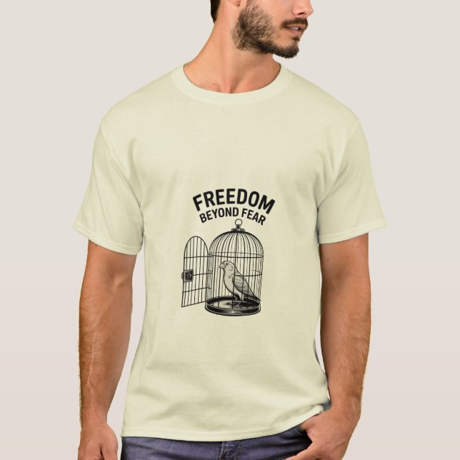 T-shirt Liberté au-delà de la peur (Devant)