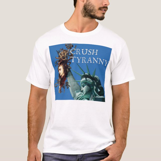 T-shirt Liberté contre la tyrannie (Devant)