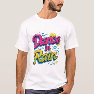 T-shirt Liberté dans la pluie