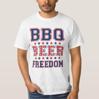 T-SHIRT LIBERTÉ DE LA BIÈRE BBQ