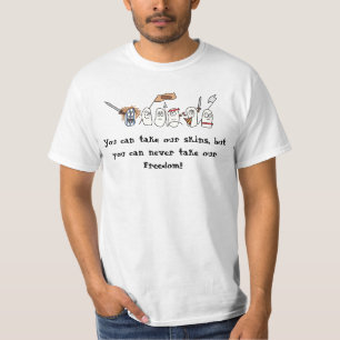 T-shirt Liberté de pomme de terre