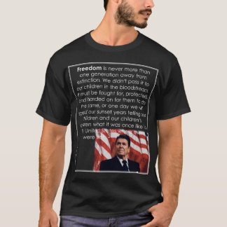 T-shirt Liberté de Reagan