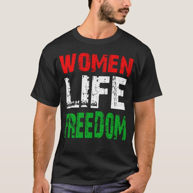 T-shirt Liberté de vie des femmes (Devant)