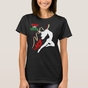 T-shirt Liberté de vie des femmes Zan Zendegi Azadi Farsi