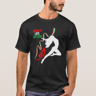 T-shirt Liberté de vie des femmes Zan Zendegi Azadi Farsi
