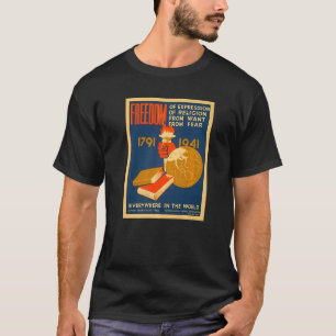 T-shirt Liberté D'Expression De Religion De La Volonté De 