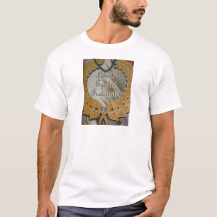 T-shirt Liberté, Égalité, Fraternité : Futur prospère
