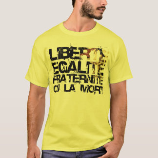 T-shirt Liberte Egalite Fraternite : Révolution française