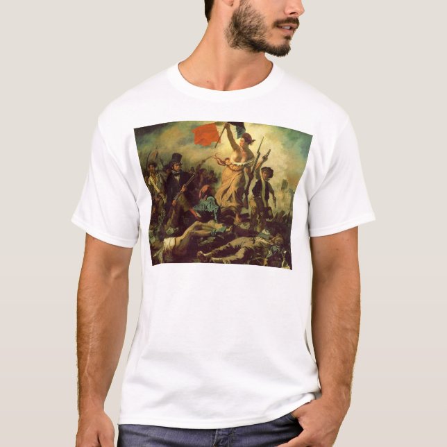 T-shirt Liberté menant les personnes (Devant)