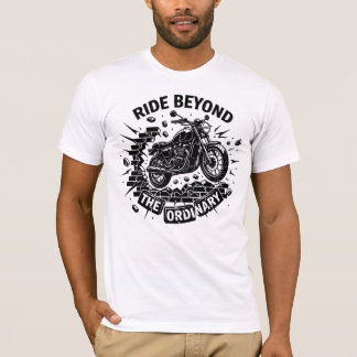 T-shirt Liberté motarde brisant les frontières