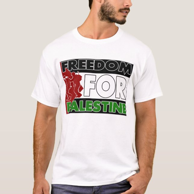 T-shirt Liberté pour la Palestine (Devant)