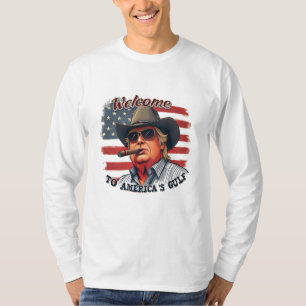 T-shirt Liberté pour Trump américain du Golfe