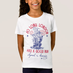 T-Shirt Liberté Première Sécurité Troisième 4 juillet Patr