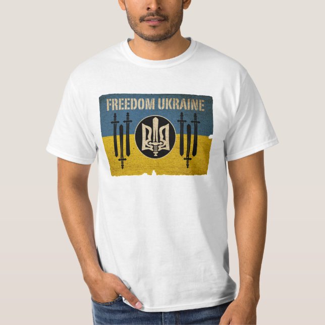 T-shirt Liberté Ukraine (Devant)