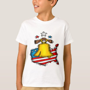 T-shirt Liberty Bell patriotique