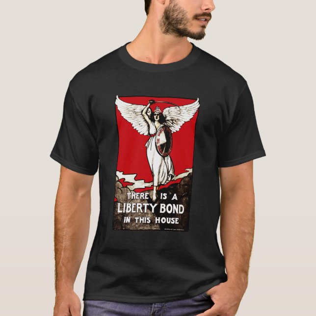 T-shirt Liberty Bond World War I Poster 1918 (Devant)