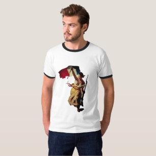 T-shirt Liberty Leading the People Eugène Delacroix