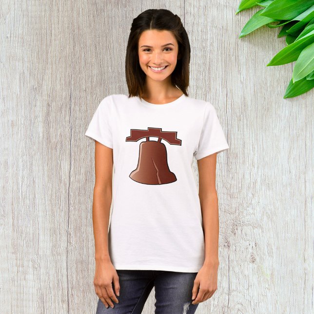 T-shirt Liberty moderne Bell Patriotique Philadelphie Icon (Créateur téléchargé)