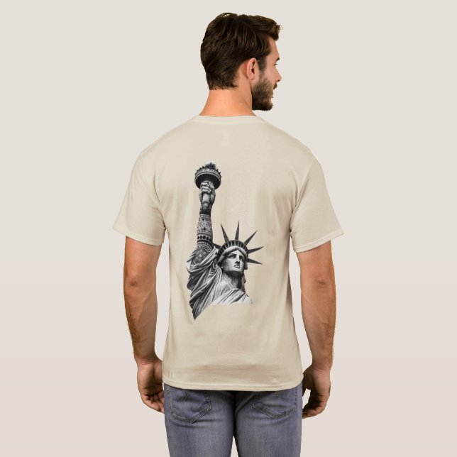 T-shirt Liberty Reimagined (Dos entier)