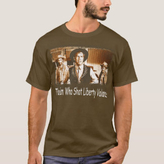 T-shirt Liberty Valances Shadow Tee - shirts Vintages pour