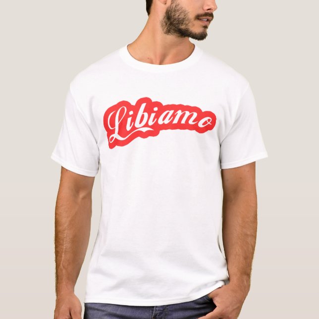 T-shirt "Libiamo " (Devant)