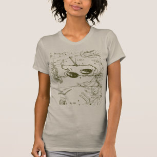 T-shirt Libra Constellation Hevelius 1690 Engraving Style