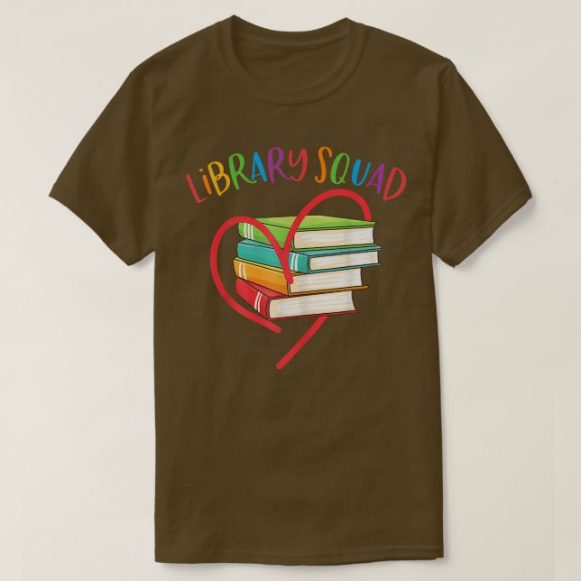 T-shirt Libraire de Bookworm Book Lover (Design devant)