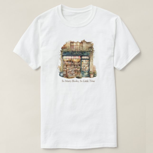 T-shirt librairie (Design devant)