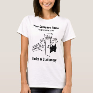 T-shirt Librairie et papeterie Livres et papeterie