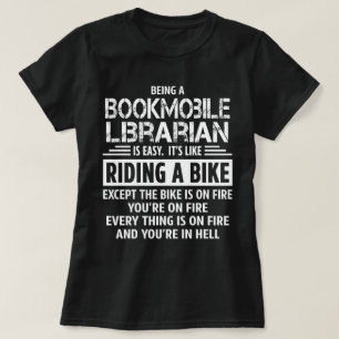 T-shirt Librairie mobile