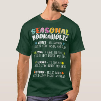 T-shirt Librairie Saisonnière Pour Les Amateurs De Livre